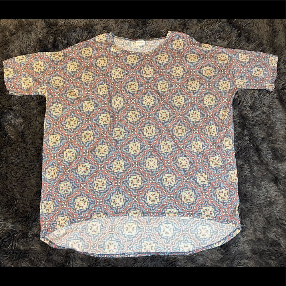 LuLaRoe Irma Plus Size Top 2X- Retired Style!